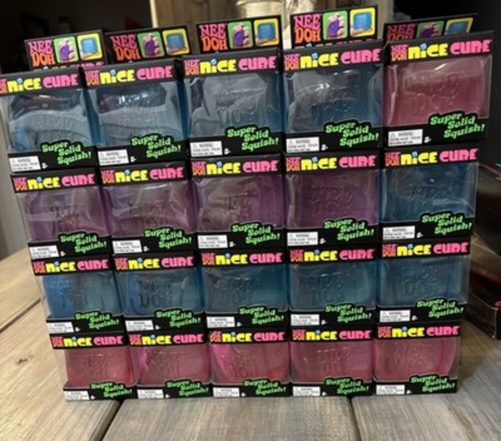 Viral Needoh  Nice Cube Squish Pink/Purple/Blue NeeDoh NEW! **Sold Separately!!